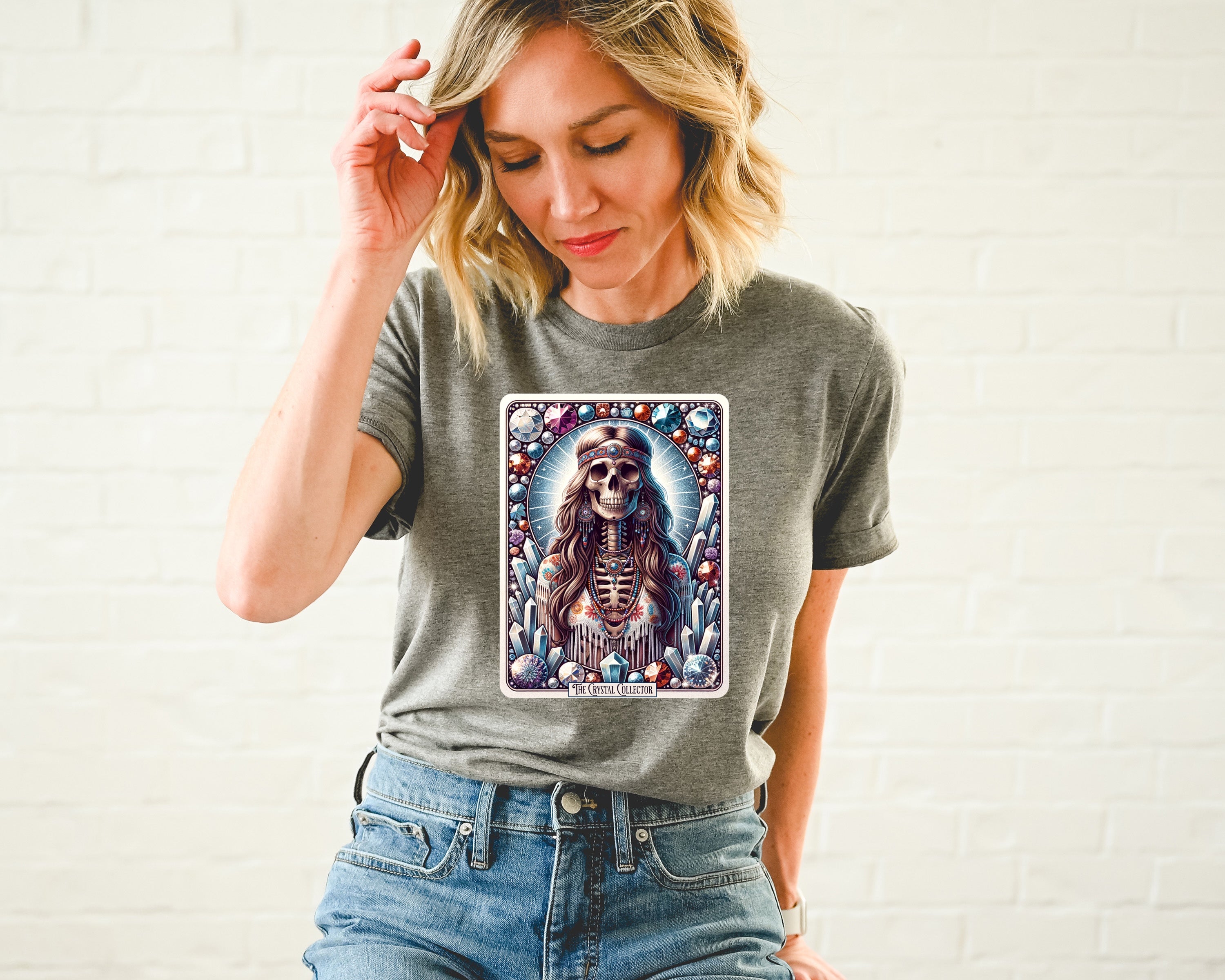 Crystal Handbook | Cozy Book Bundle | Crew Neck Sweatshirt | 20 oz Stainless Steel Tumbler | 16 0z Glass Libby Style Cup | Crystal Set