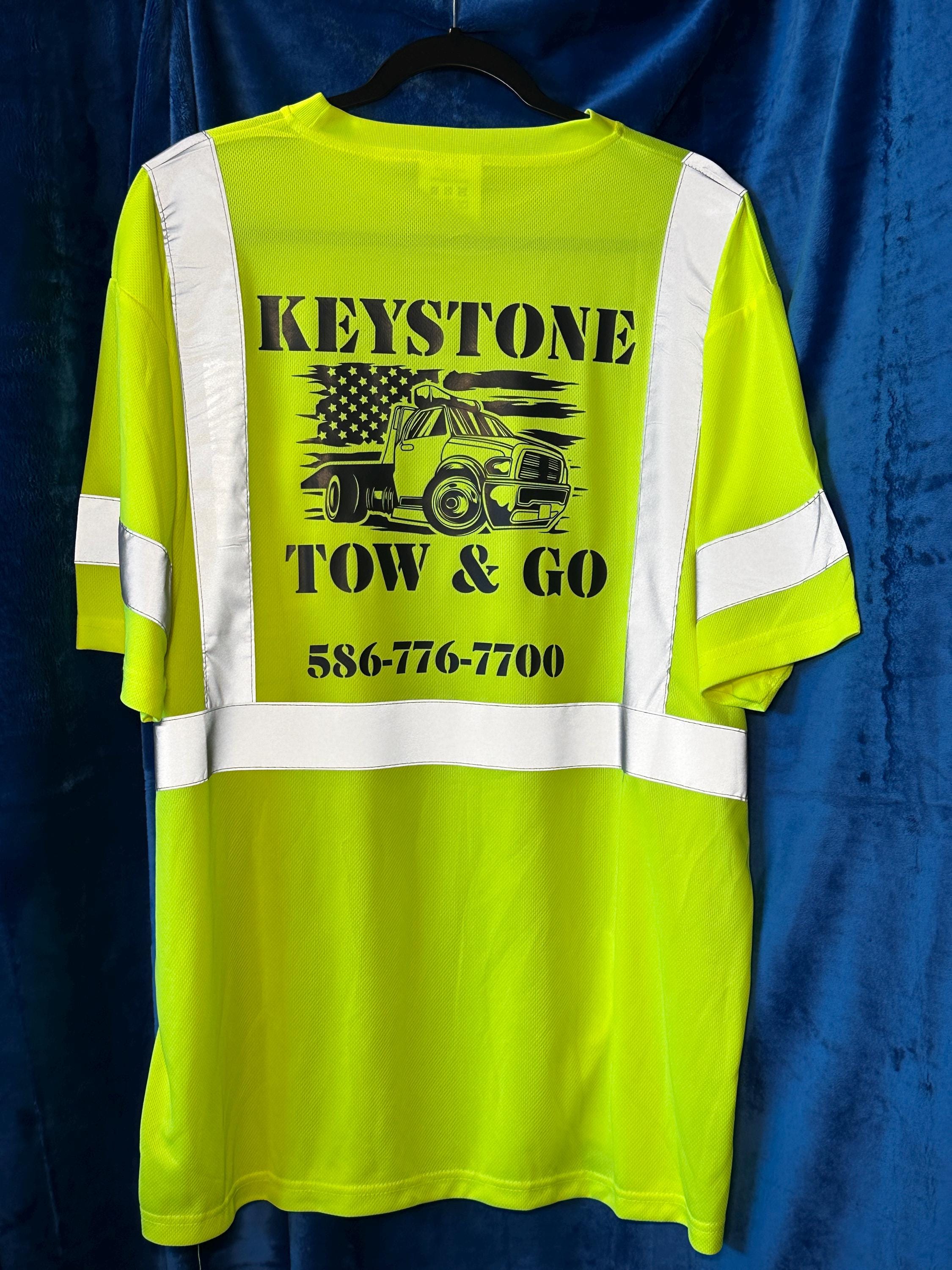 Custom Safety Shirts| For Your business | Towing | High Visibility