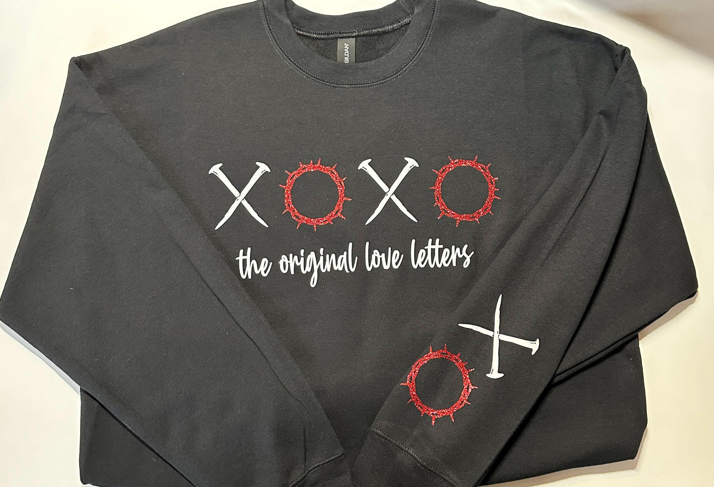 ORIGINAL LOVE LETTERS crew neck sweatshirt