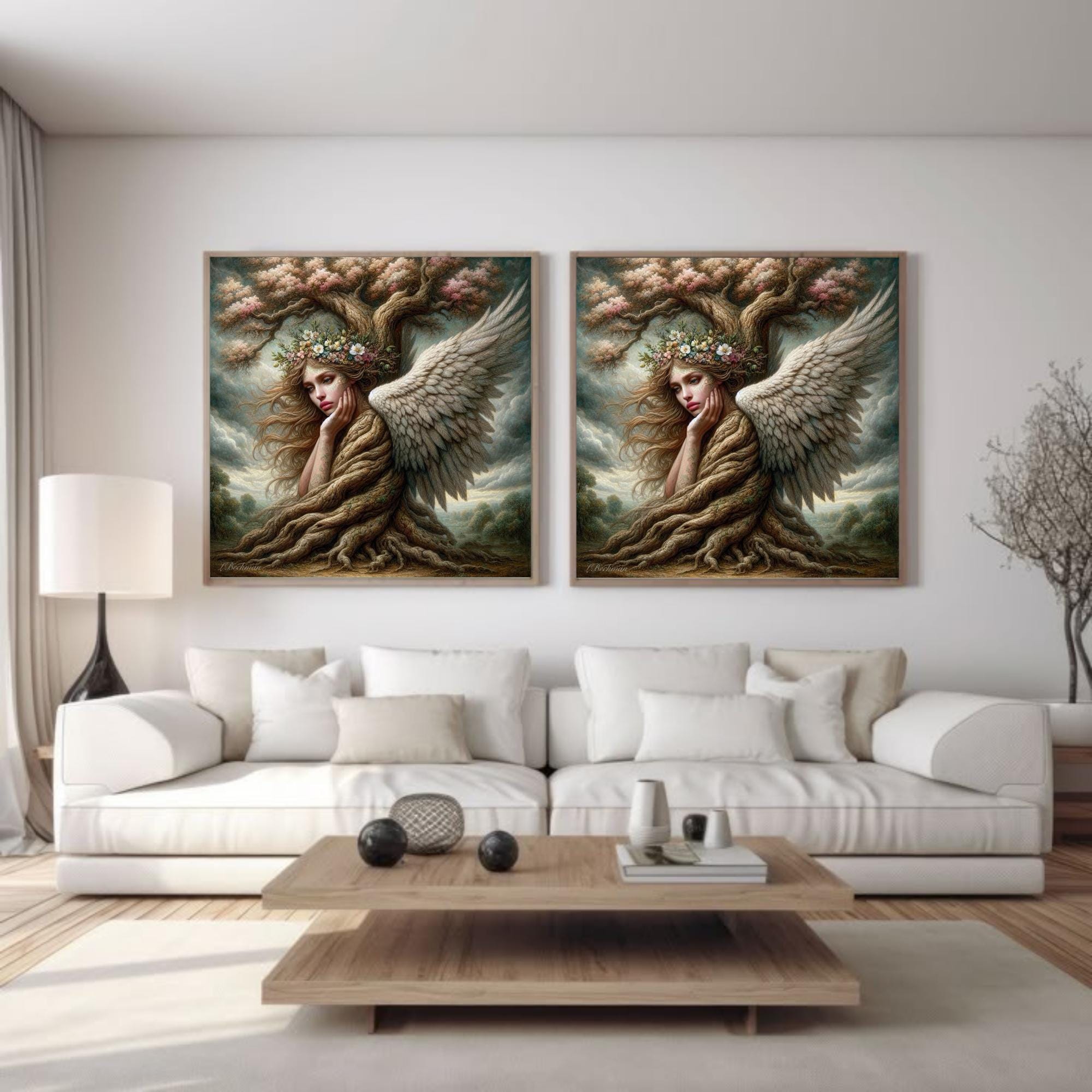 If She Could Speak | Printable Wall Art| Canvas| Religious Art| Christian Gift| Godmother Gift| Catholic Room Decor| Printable art