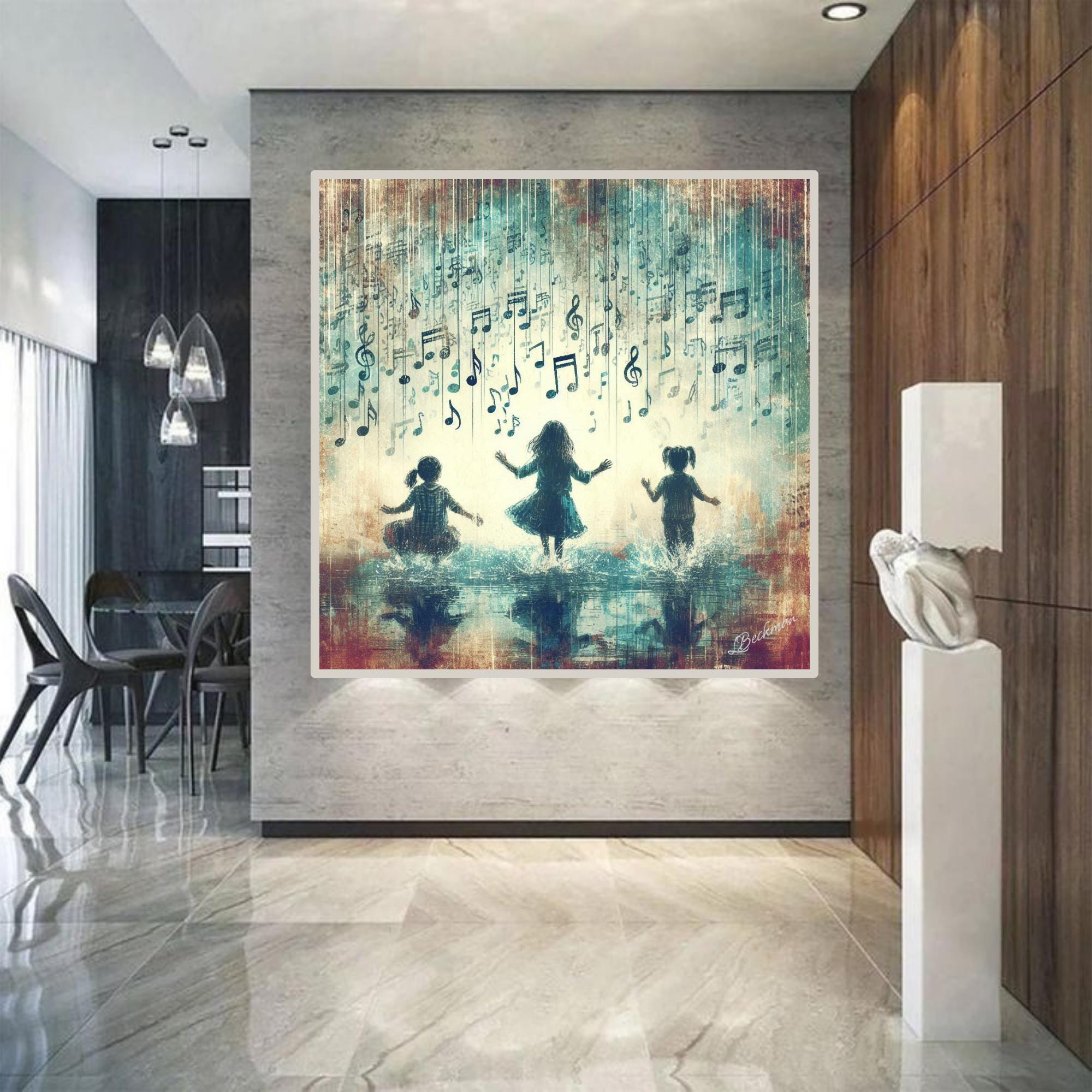 Fantasy and Innocence Printable Wall Art | Home Decor| Modern Wall Art| Christian Wall Art| Trendy Decor| Fine Art Wall Print| Fantasy Art