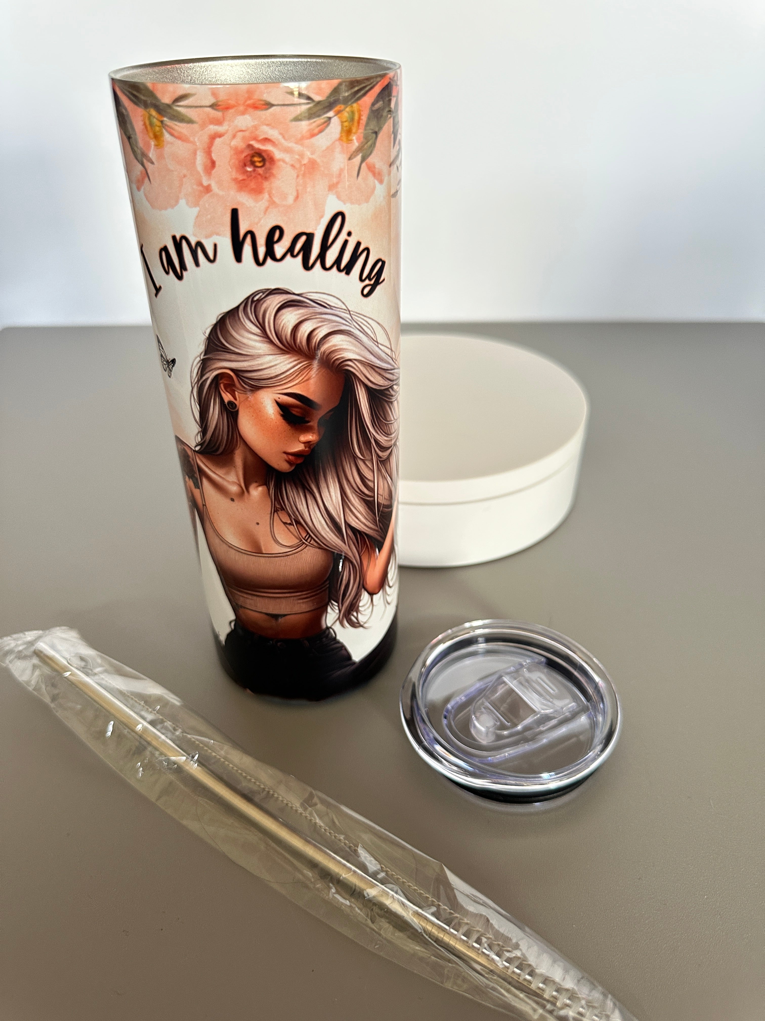 Anxiety Relief Products PEN Wellness Travel Mug Motivational Quote Tumbler Mental Health Awareness Mug Positive Affirmation Tumbler Mindfulness Drinkware Self-Care Mug Be True To Yourself Tumbler 20 oz Stainless Steel Tumbler PROTECTION Healing Drinkware Mental Health Tumbler