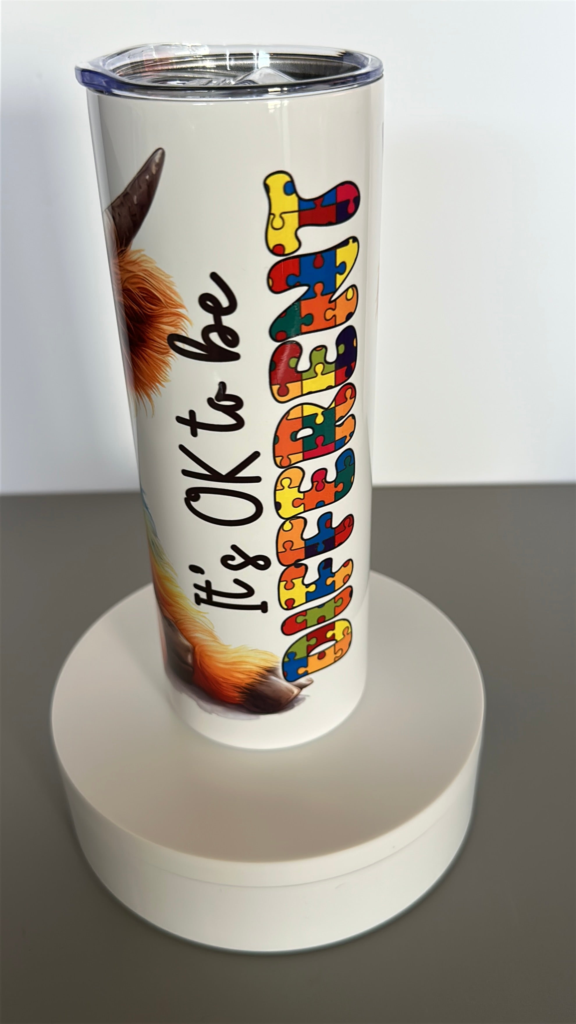Autism Awareness Gift Autism Dad Tumbler Autism Puzzle Piece Tumbler Autism Gift for Her Autism Gift for Him It's Okay to Be Different Tumbler Autism Awareness Month Tumbler Autism Highland Cow Tumbler Eco-Friendly Tumblers 20 oz Stainless Steel Tumbler 20ozTumbler Autism awareness 20 oz tumbler Autism mom tumbler Autism mom tumbler 20 oz Nature Art Tumbler Tumblers in drinkware tumblers Autism awareness stainless steel tumbler Autism awareness tumbler Autism Awareness Tumbler 20 oz