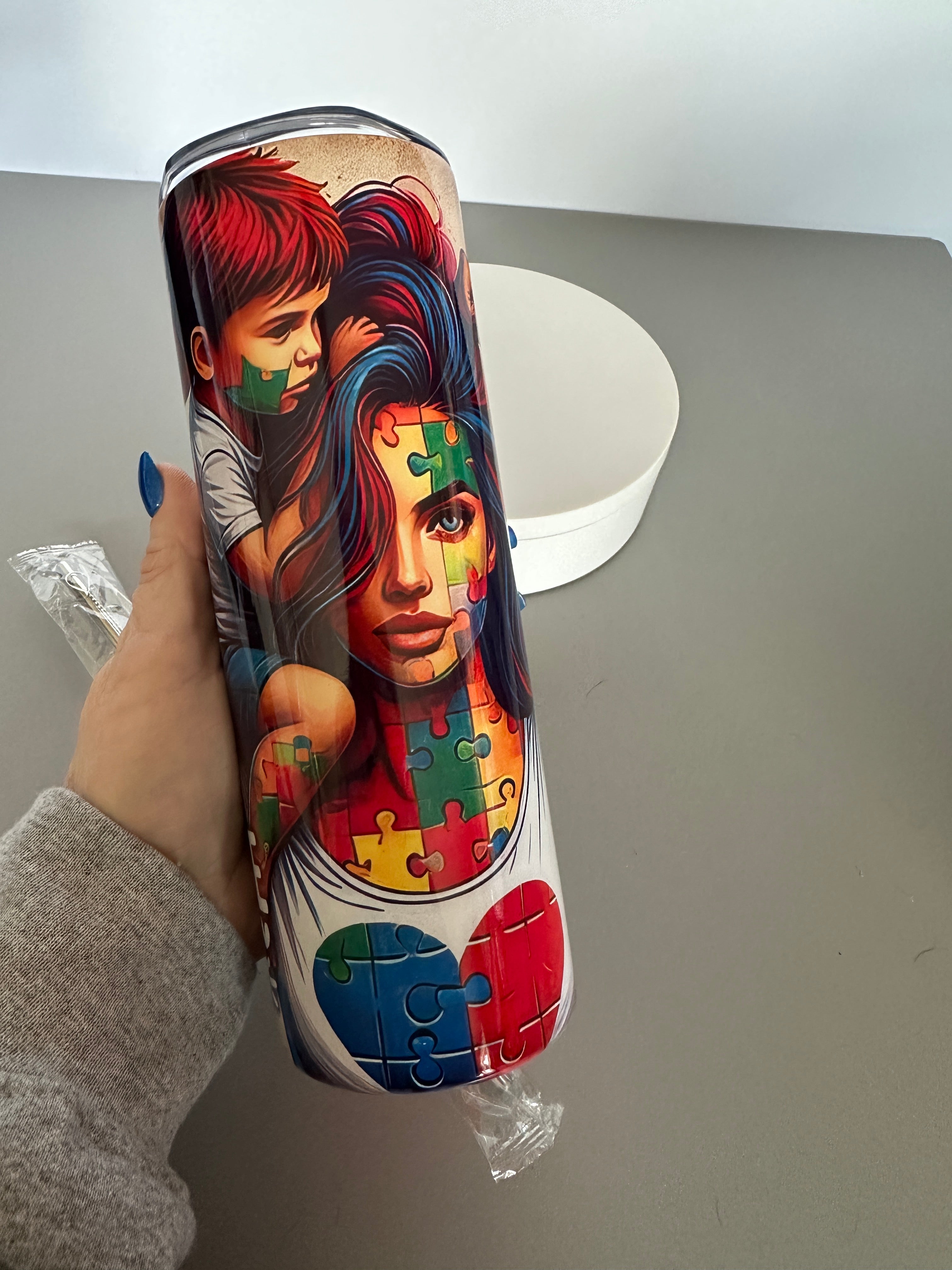 Sublimation Tumbler DesignAutism Mom Gift Neurodiversity Support Gift Autism mom gifts Autism Mom Cup​ Autism Mom 20 oz tumbler Autism awareness stainless steel tumbler Autism Awareness Month Autism Puzzle Piece Tumbler Autism mom tumbler Autism mom tumbler 20 oz Gift for mom Eco-Friendly Tumblers tumblers Tumblers in drinkware