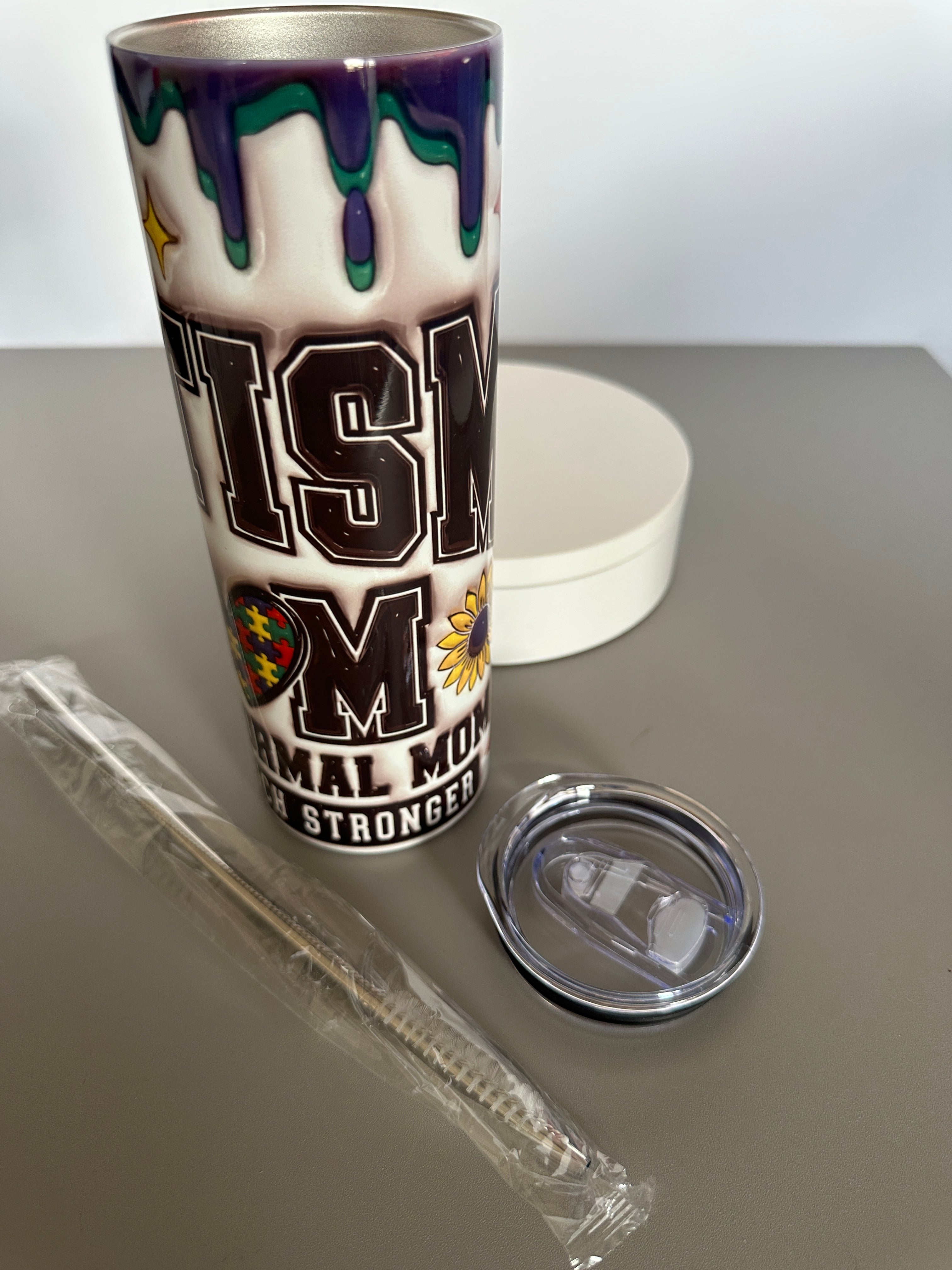 Sublimation Tumbler DesignAutism Mom Gift Neurodiversity Support Gift Autism mom gifts Autism Mom Cup​ Autism Mom 20 oz tumbler Autism awareness stainless steel tumbler Autism Awareness Month Autism Puzzle Piece Tumbler Autism mom tumbler Autism mom tumbler 20 oz Gift for mom Eco-Friendly Tumblers tumblers Tumblers in drinkware