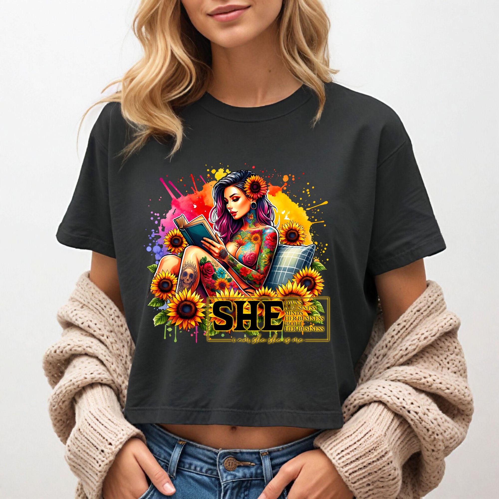 Sunflower Clothing for Women Cozy Book Bundles with Sunflower Gifts Sunflower Journal Sunflower Apparel for Women Self Love and Sunflowers Floral Journals