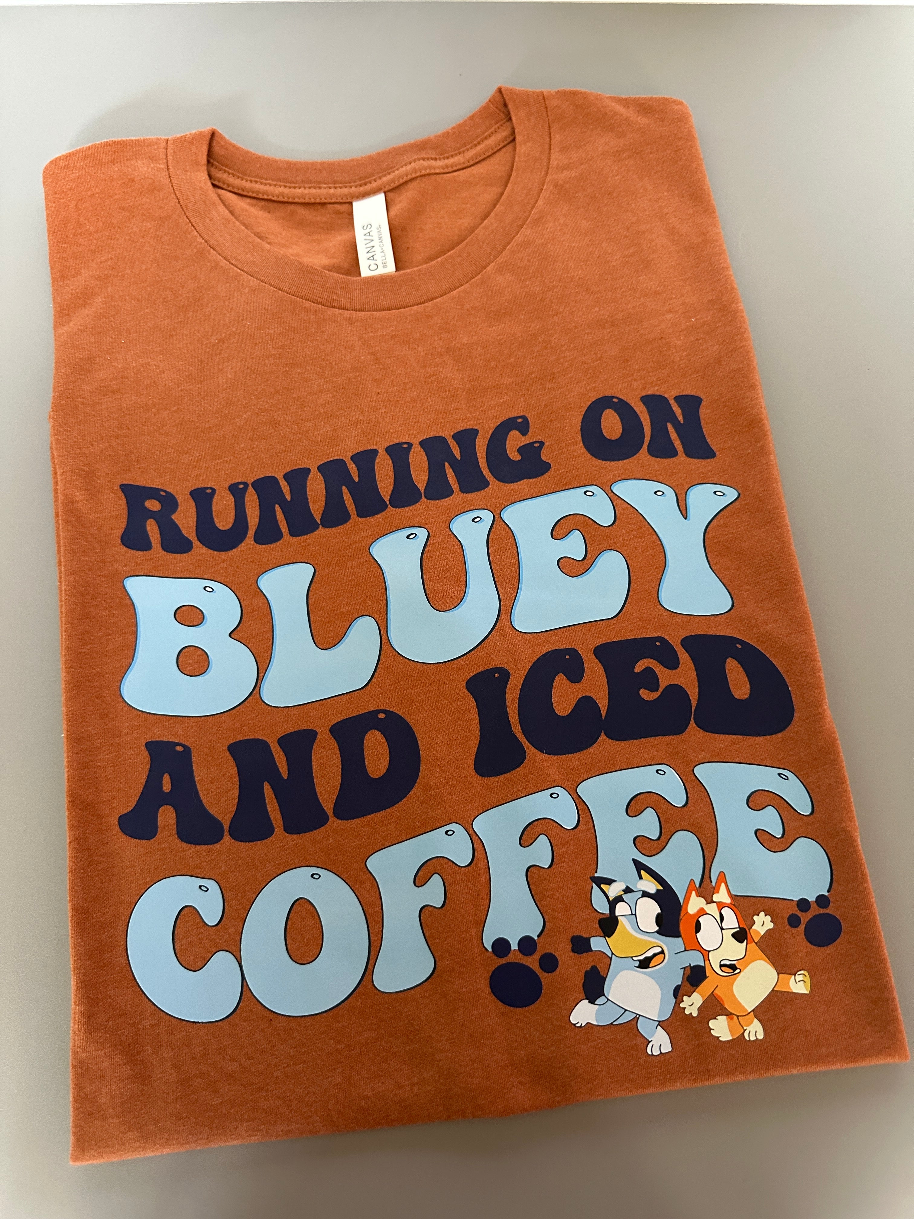 Cute Dog Graphic T-Shirt Bluey Fan Shirt