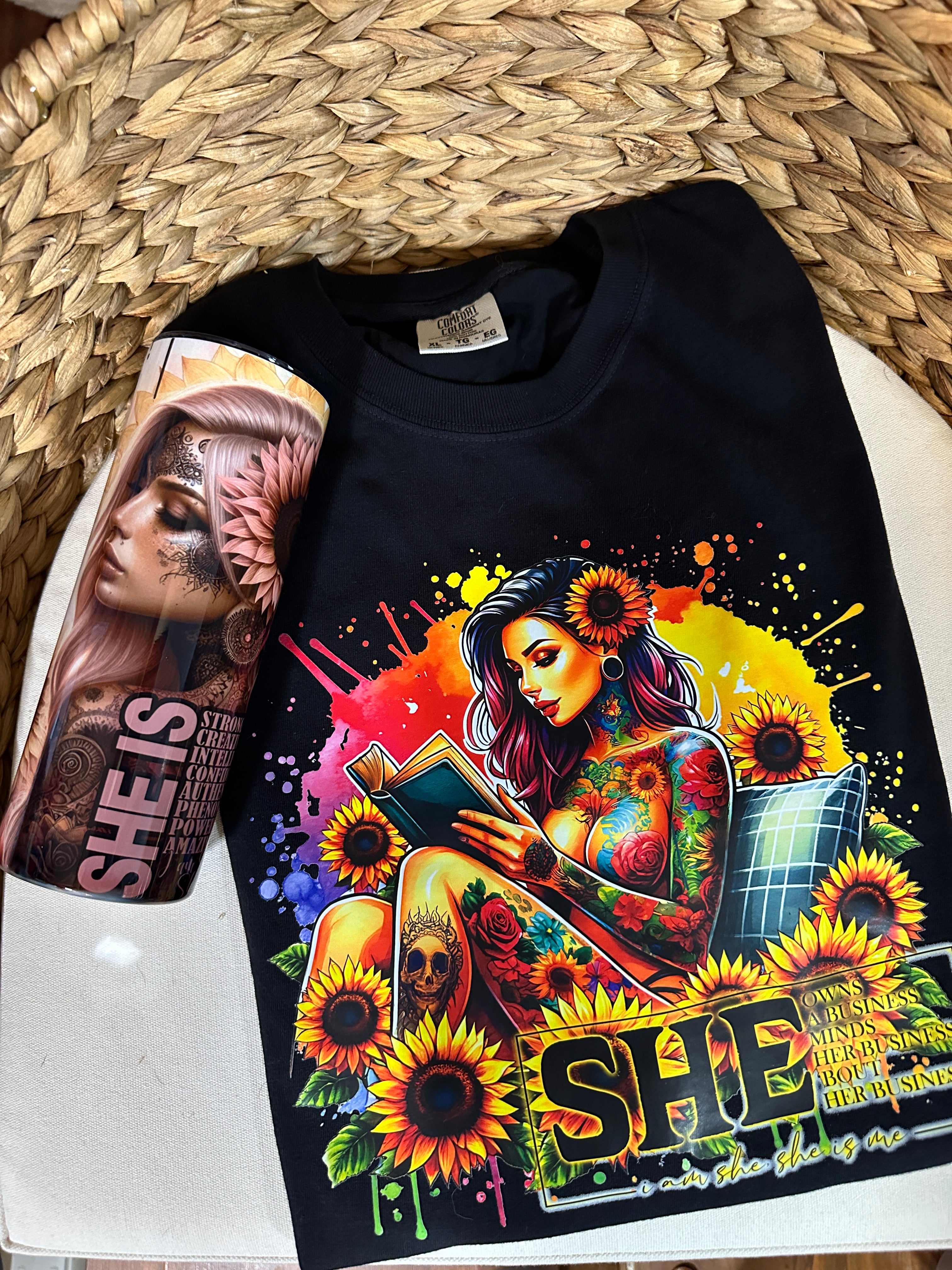 Sunflower Clothing for Women Cozy Book Bundles with Sunflower Gifts Sunflower Journal Sunflower Apparel for Women Self Love and Sunflowers Floral Journals