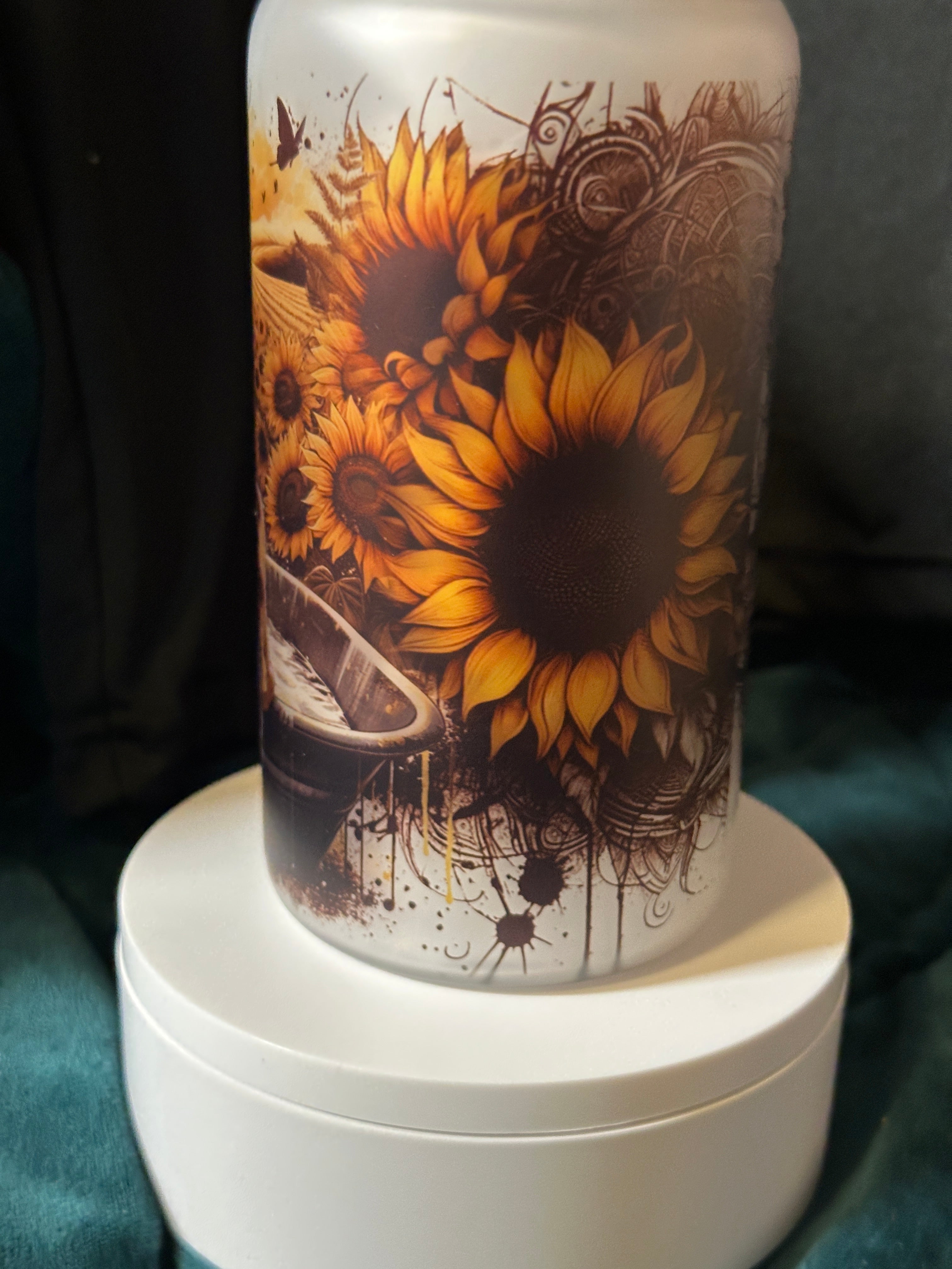 Self Love and Sunflowers | Cozy Book Bundle | Sunflower Journal | Crewneck Sweatshirt | Boxy Short Sleeve T-shirt