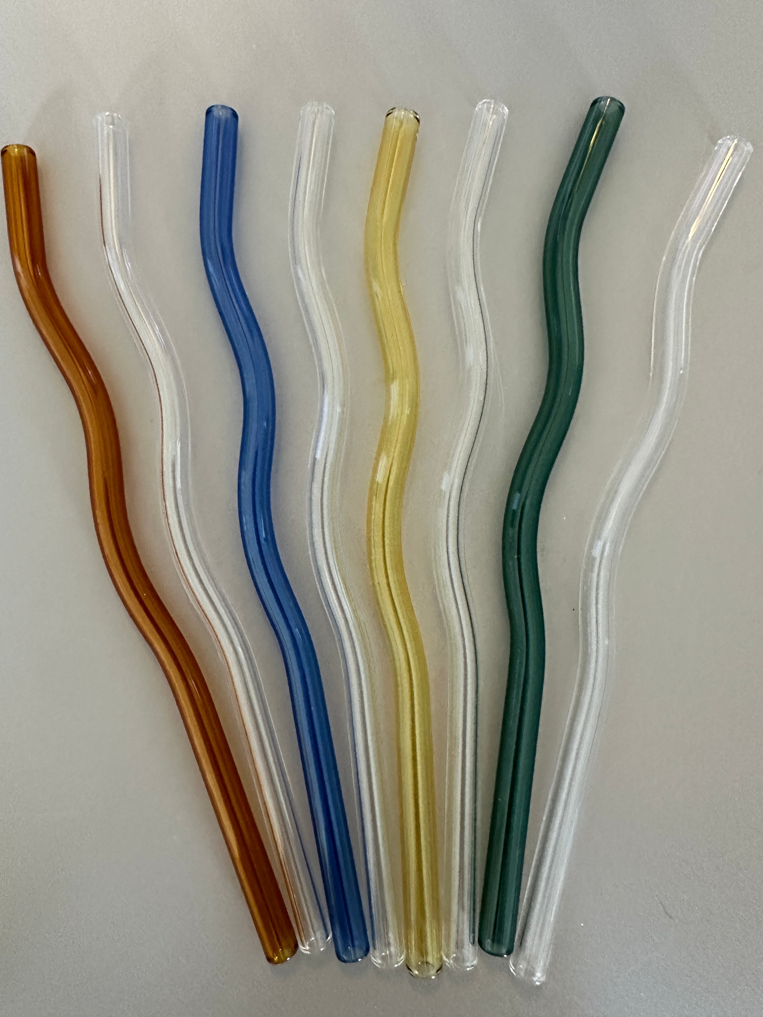 GLASS STRAW | REPLACEMENT | 16 oz Glass Libby Style | Multiple Color Options