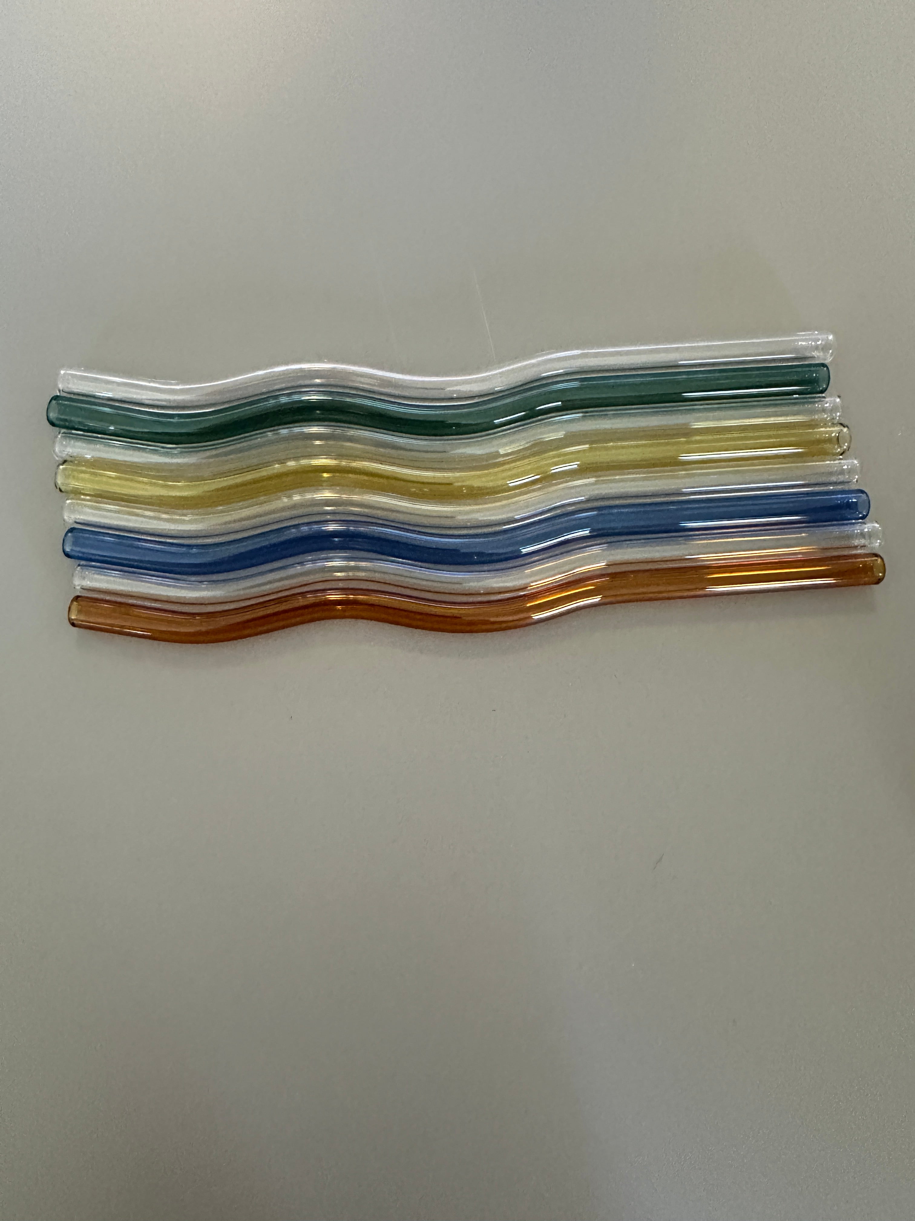 GLASS STRAW | REPLACEMENT | 16 oz Glass Libby Style | Multiple Color Options