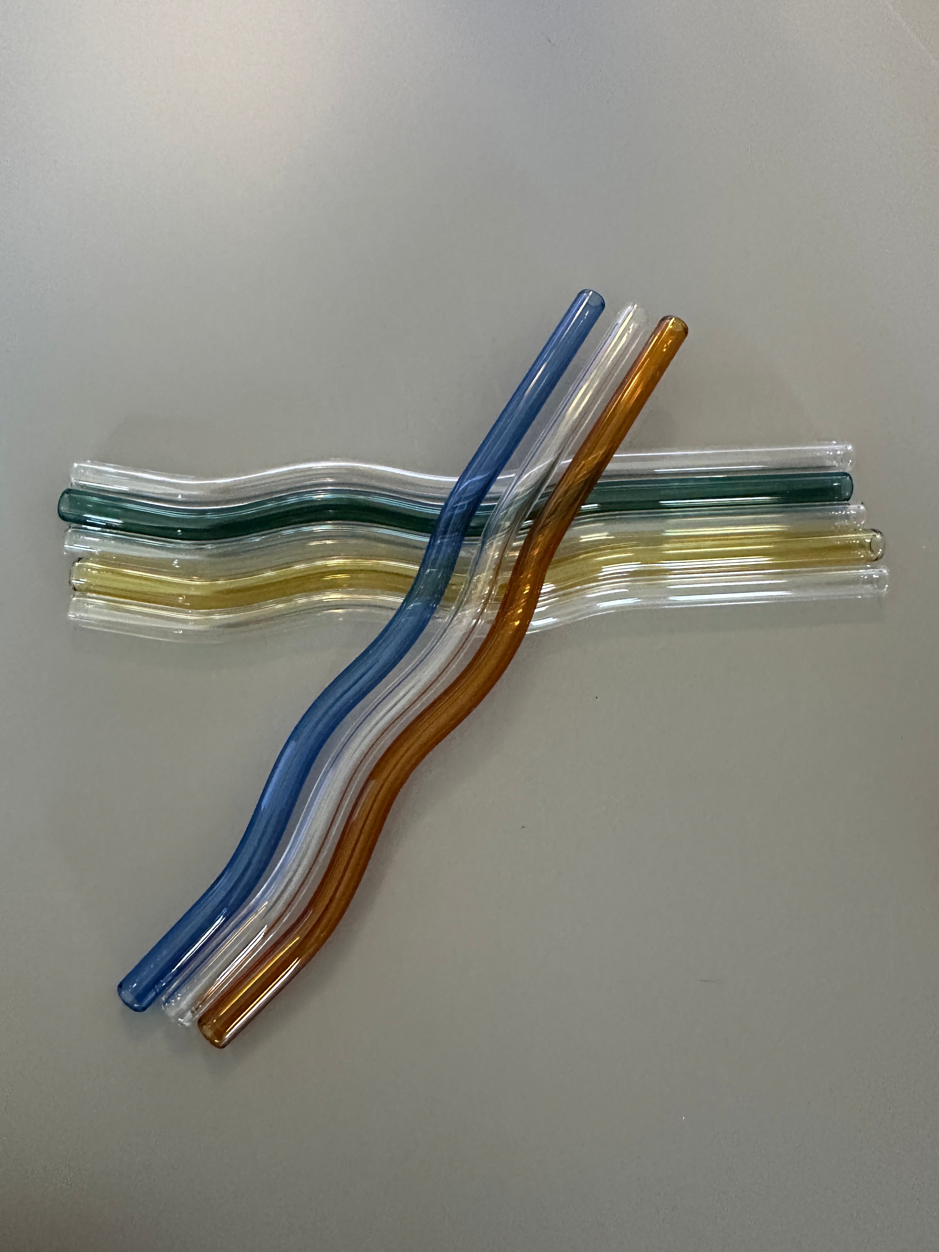 GLASS STRAW | REPLACEMENT | 16 oz Glass Libby Style | Multiple Color Options