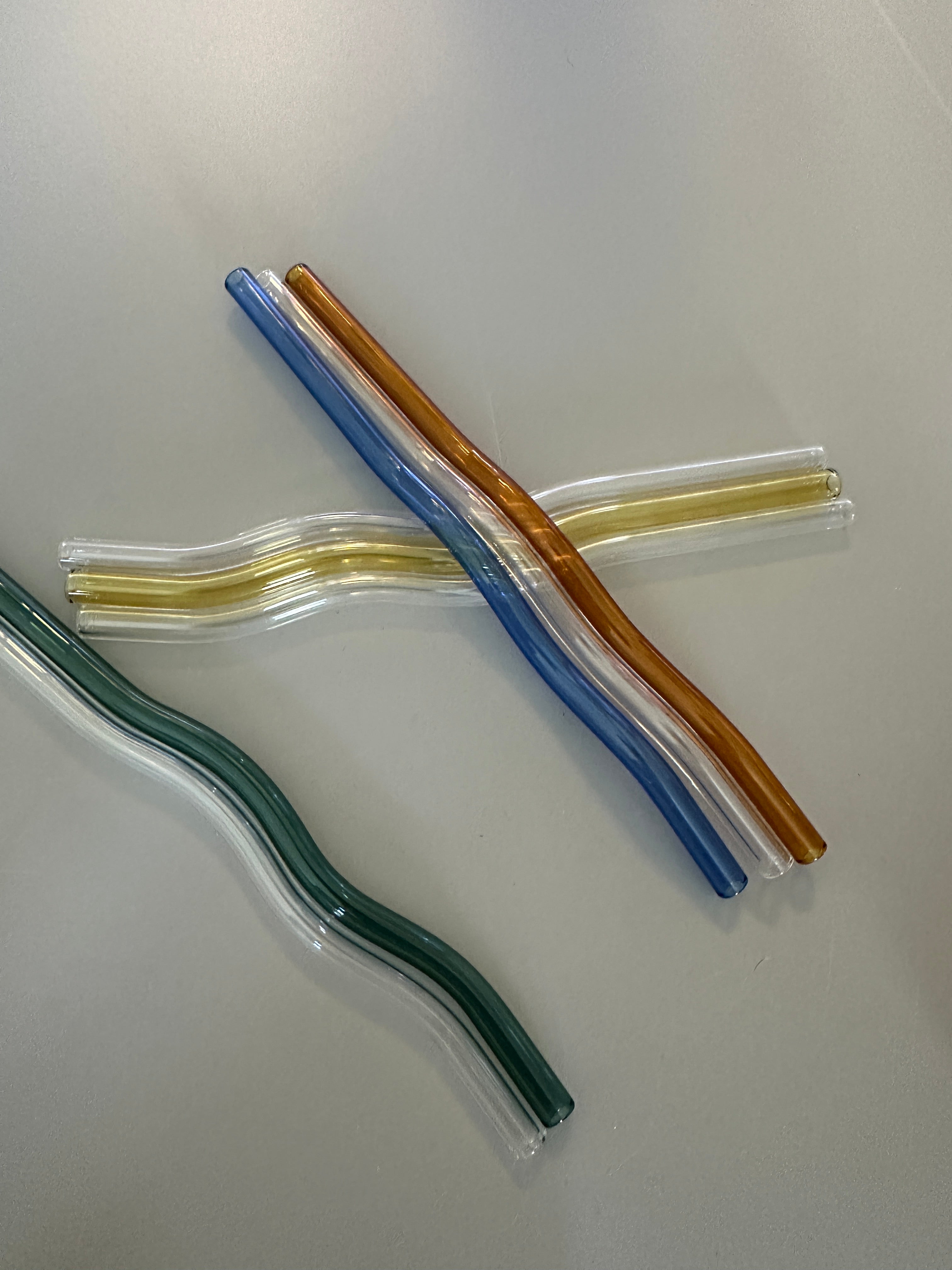 GLASS STRAW | REPLACEMENT | 16 oz Glass Libby Style | Multiple Color Options