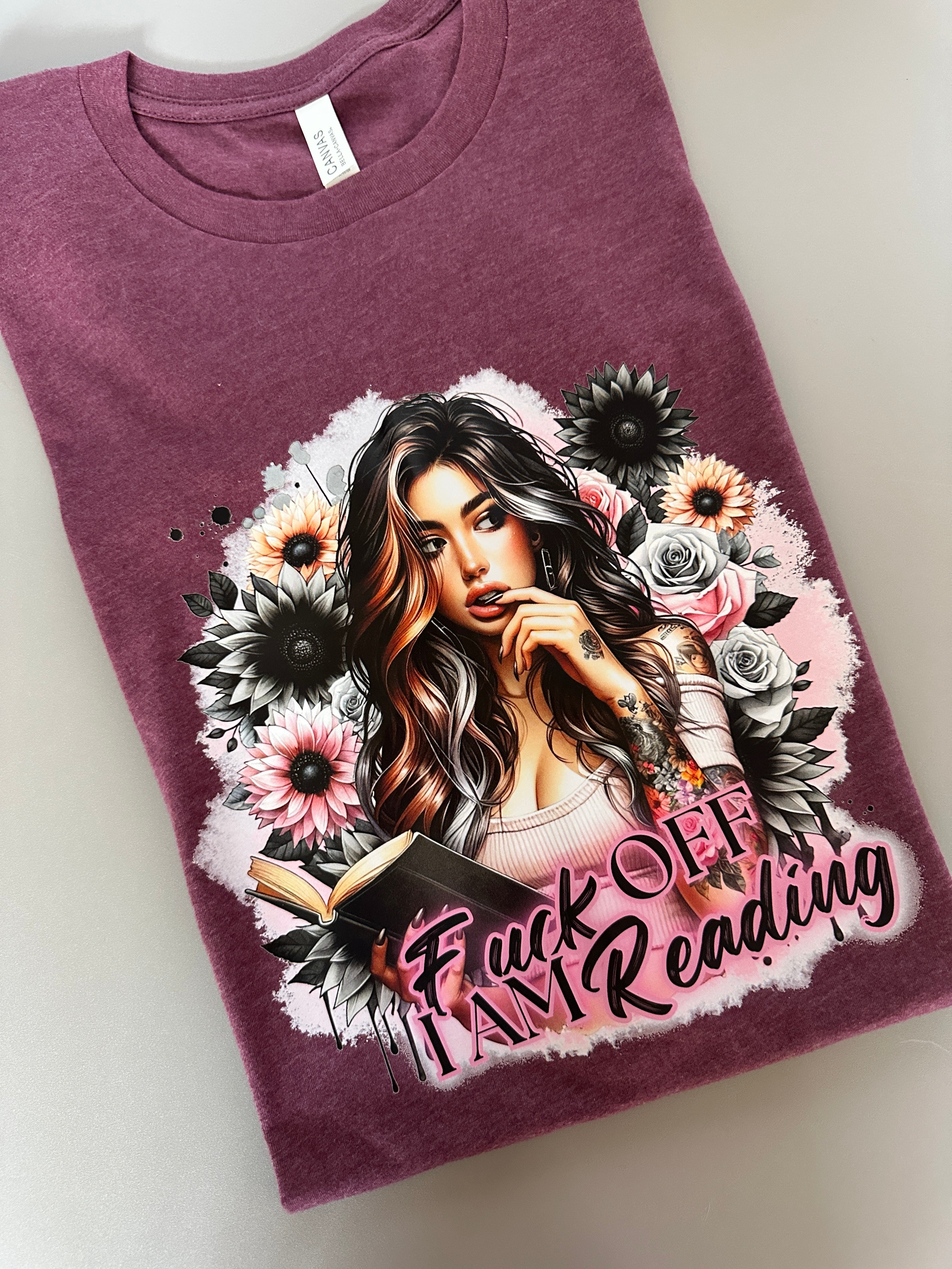 Sassy reading t-shirt