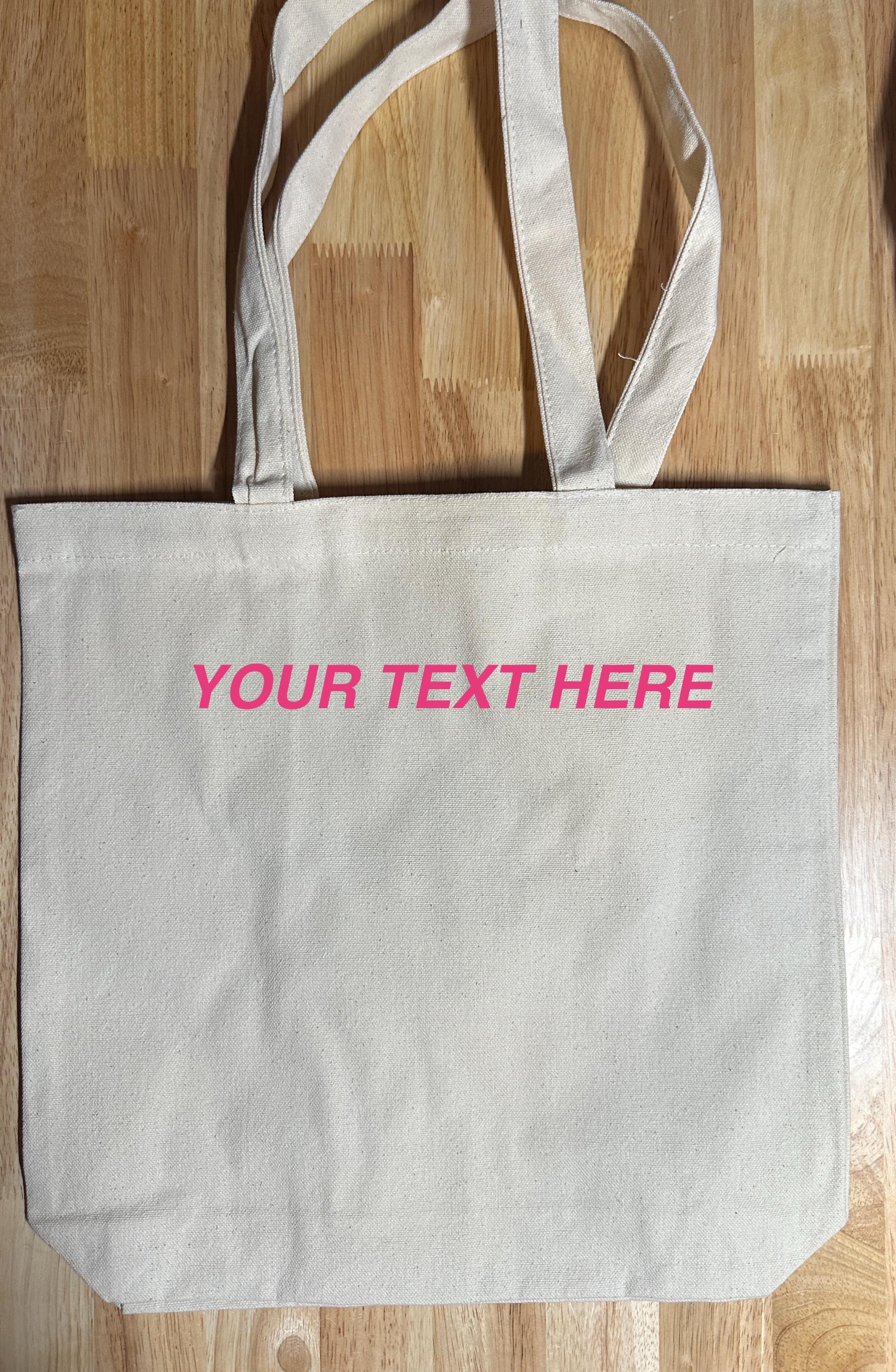 Canvas Tote | Personalized Book Bag | Accessories | Shopping | Kids Book Bag | Toys