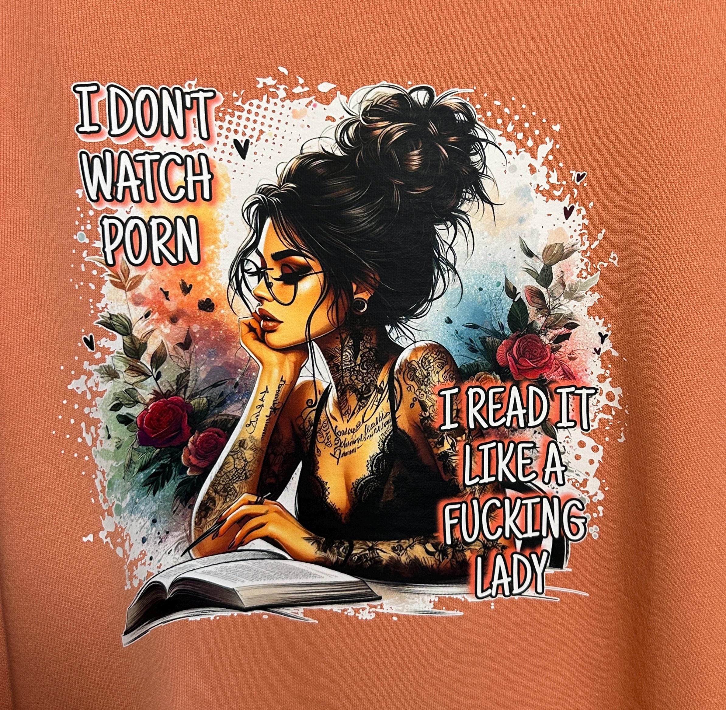 Sassy Sally Smut Girl | Crew Neck Sweatshirt | Messy Bun Girl | Spicy Attitude | Women's Sweatshirt