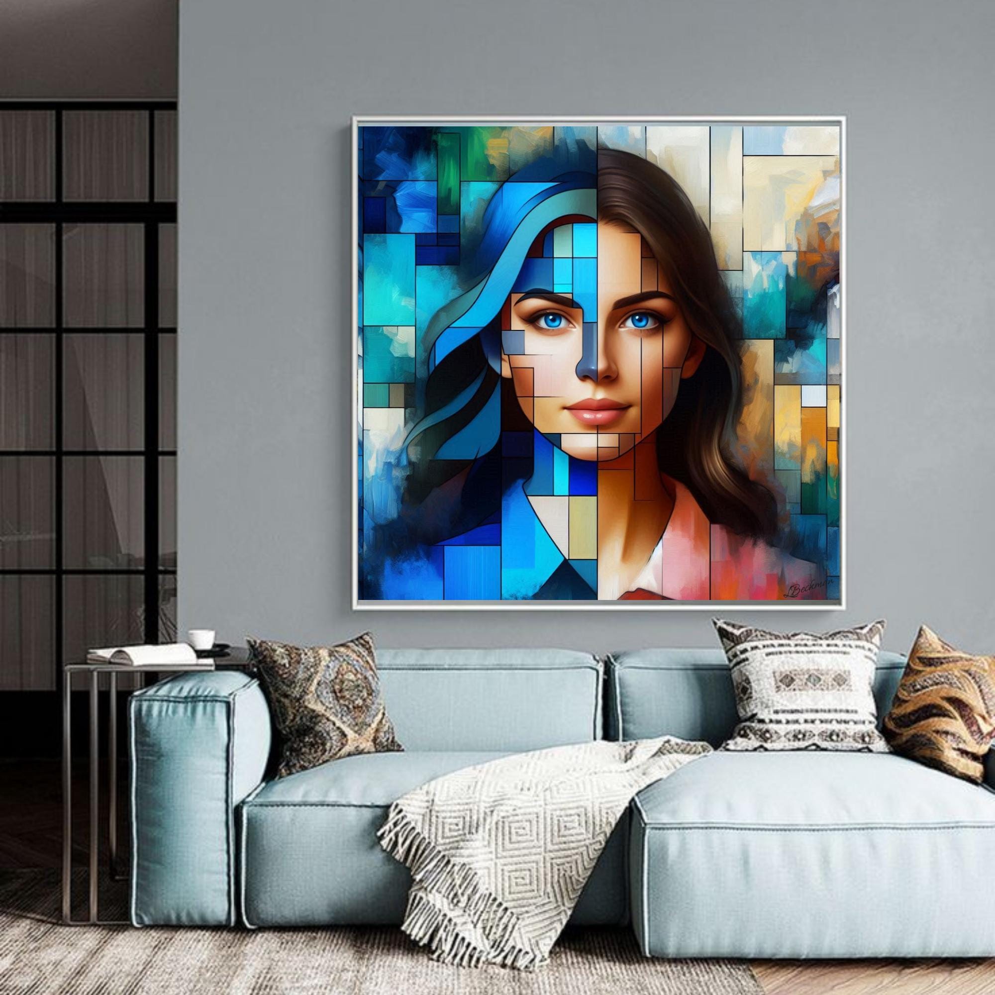 4 Pages Grand Prismatic Digital Print| Colorful Wall Art| Digital Download| Interior Design| Wall Art Bedroom| Gift Idea| Girls Room Decor