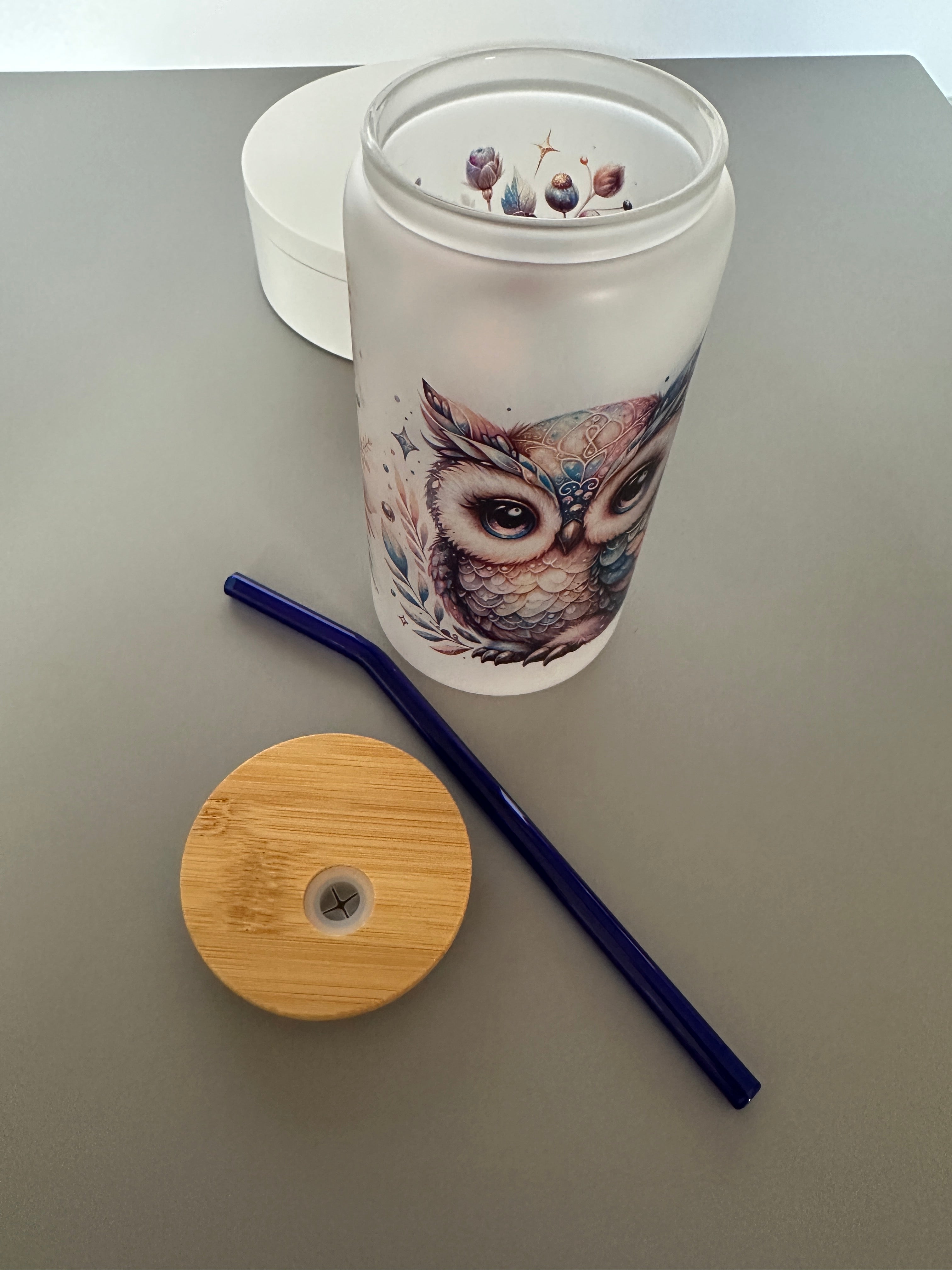 trendy drinkware owl gift ideas glass cup for iced coffee owl libby glass 16 oz libby glass can owl coffee cup